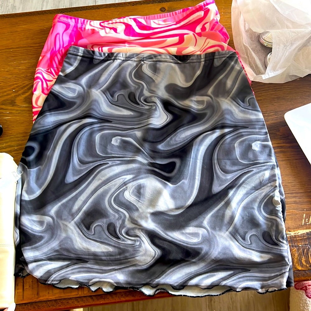 Shein mini skirts sold together